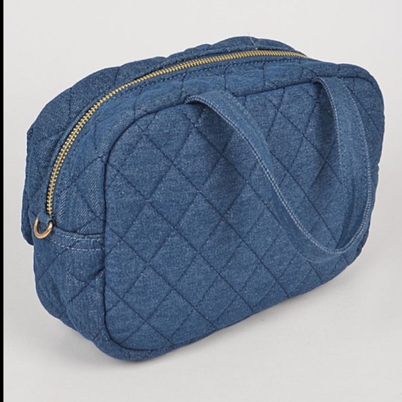 $18 start❤️NEW ARRIVAL Quilted denim bag - Picture 3 of 8
